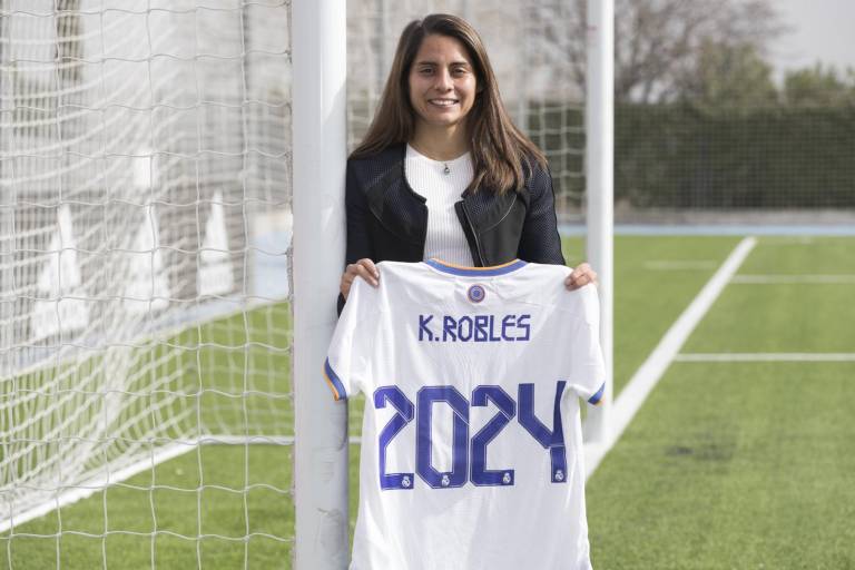 Mexicana Kenti Robles renueva con el Real Madrid hasta 2024