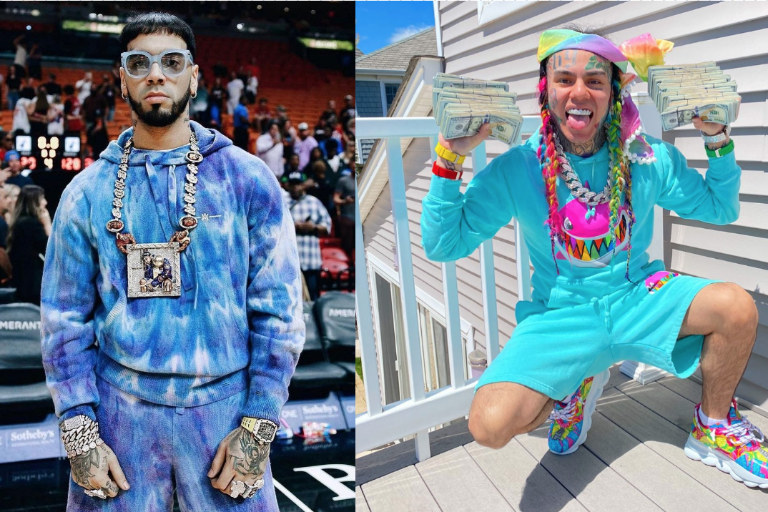 Arremete Tekashi 6ix9ine contra Anuel, llamándolo ‘Rata’