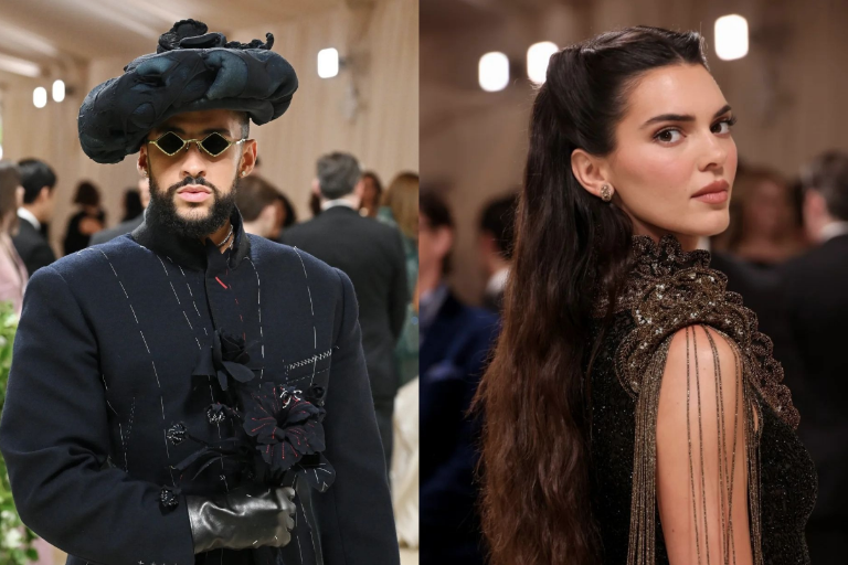 Captan a Bad Bunny y Kendall Jenner juntos en la fiesta de la Met Gala