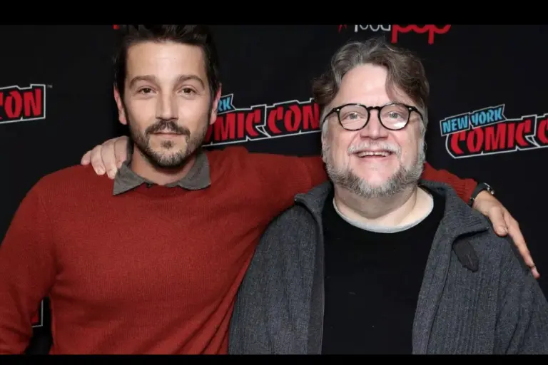 Van Diego Luna y Guillermo del Toro por el Golden Globes 2026