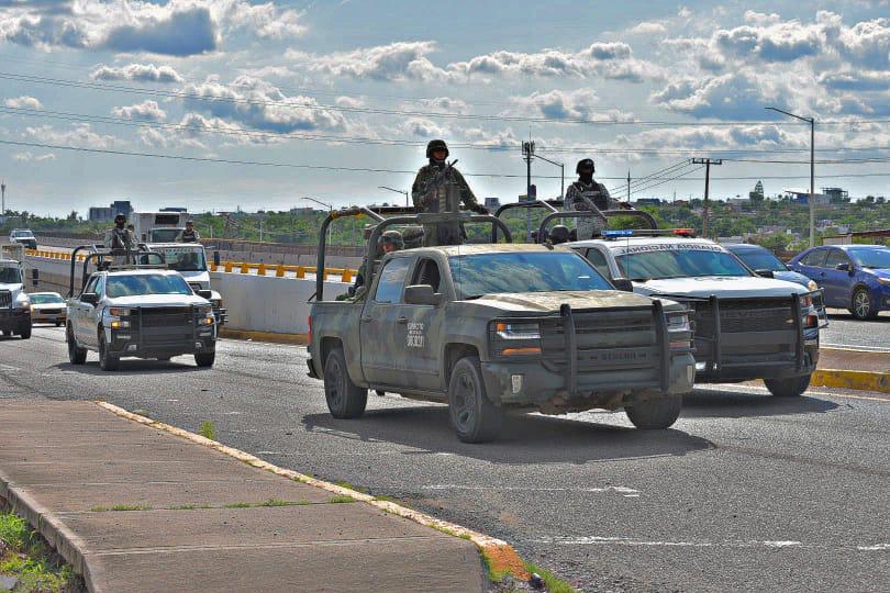 $!Arriban a Sinaloa un gran número de militares y de la Guardia Nacional para reforzar la seguridad