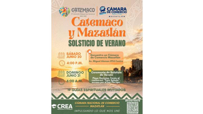 Canaco apuesta por turismo espiritual con evento en Mazatlán.