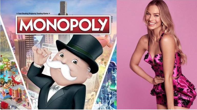 Margot Robbie se lanza como productora del filme inspirado en Monopoly.