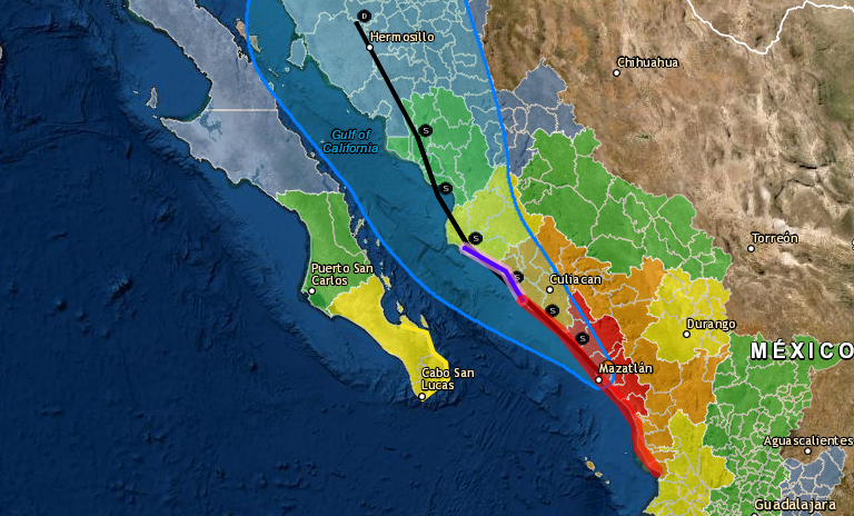¿Qué se espera del clima en las próximas horas? Más lluvias por ‘Nora’