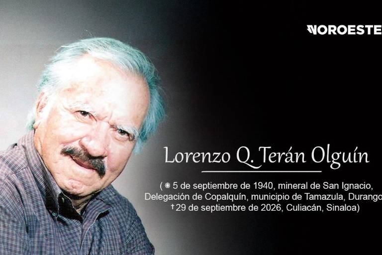 Lorenzo Terán Olguín fue colaborador de Noroeste.