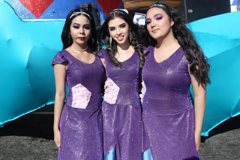 $!Elizabeth López, Odet Flores y Ximena Ocampo.