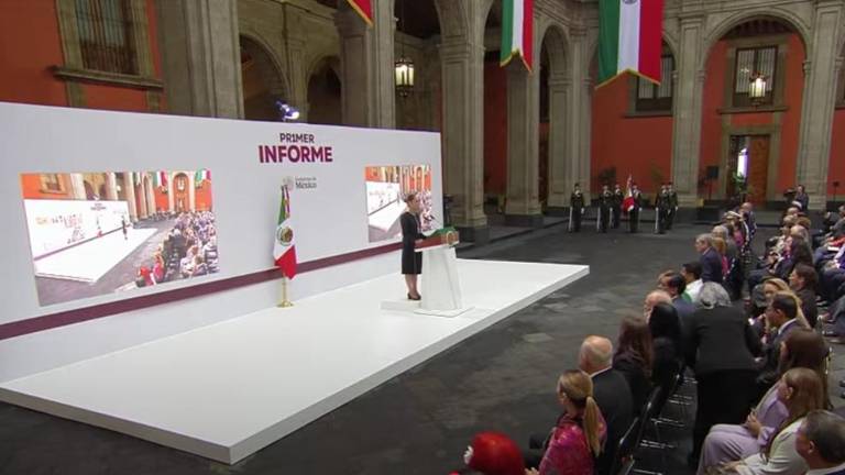 Informe de la Presidenta de México Claudia Sheinbaum Pardo.