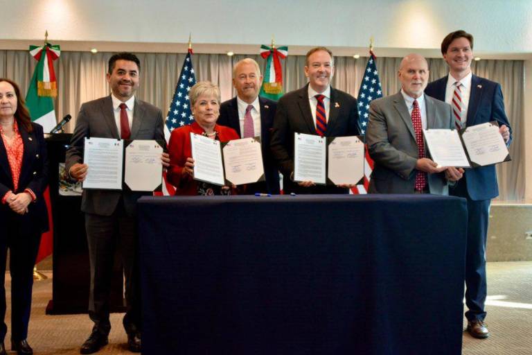México y EU acuerdan soluciones para problema de aguas residuales en el río Tijuana