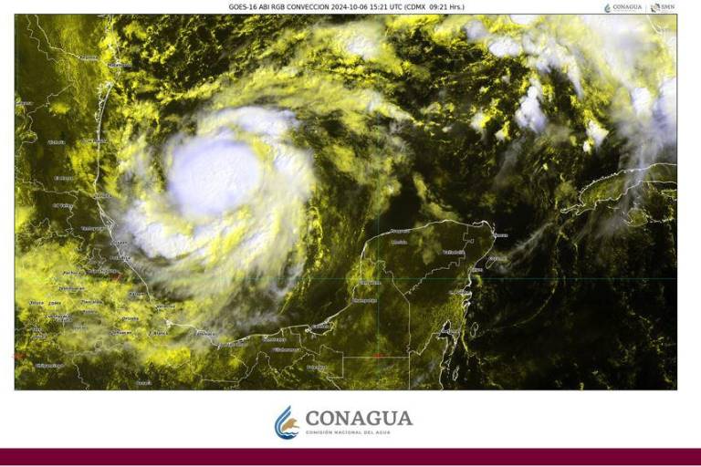 Tormenta tropical Milton podría evolucionar a huracán sobre el Golfo de México