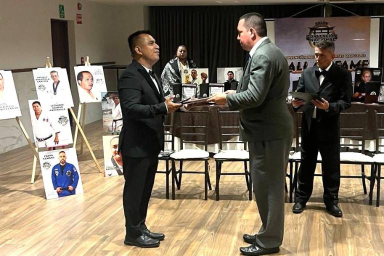 Luis Alberto Bojórquez entra al Salón de la Fama México de las Artes Marciales