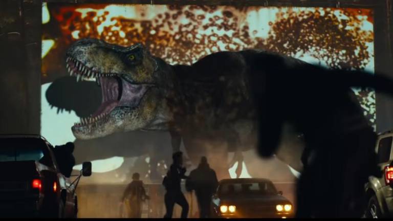 Un T-Rex provoca el caos en el nuevo tráiler de ‘Jurassic World: Dominion’