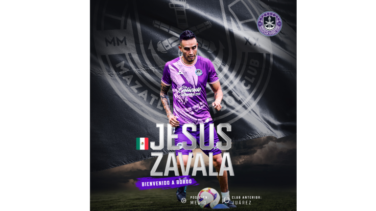 Jesús Zavala ya es parte de Mazatlán FC.