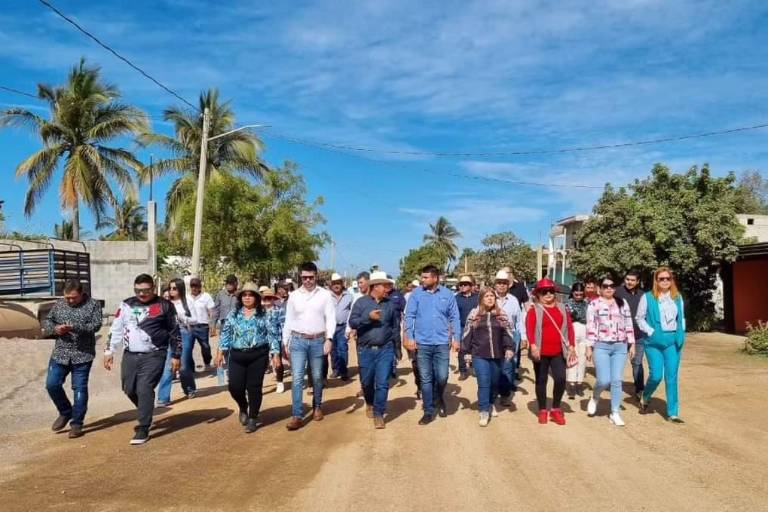 Ejido de Celestino Gazca celebra su 48 aniversario de fundación