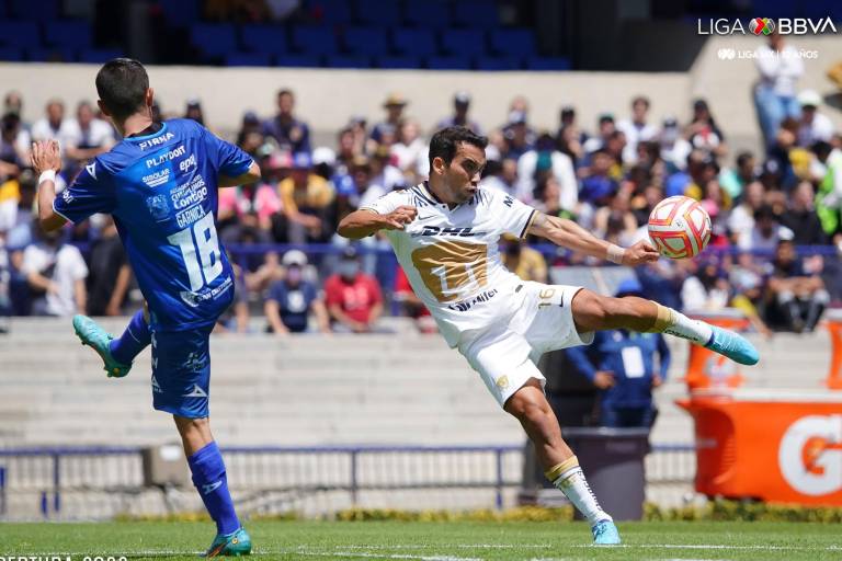 Golazo de Aldrete da triunfo a Pumas sobre Necaxa