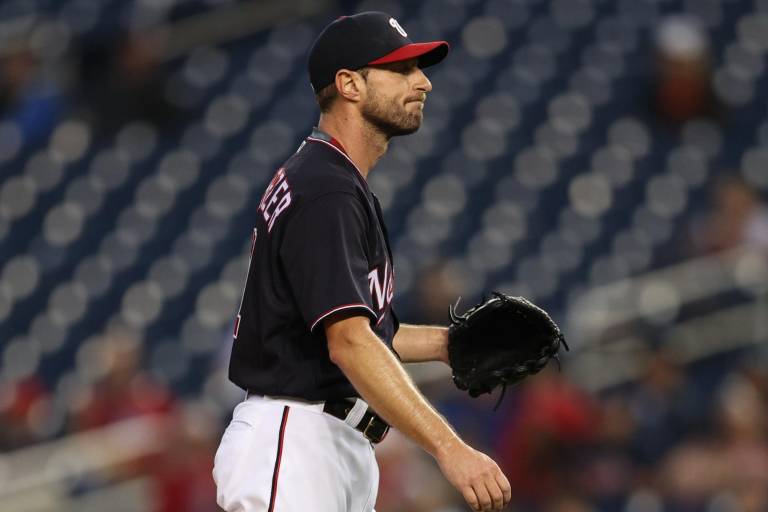 Max Scherzer ingresa a lista de lesionados de los Nacionales