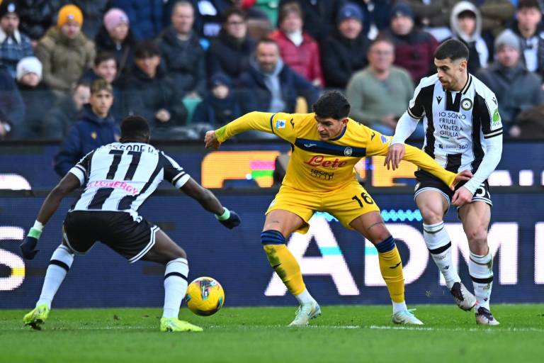 Atalanta empata con Udinese y genera dudas en la Serie A