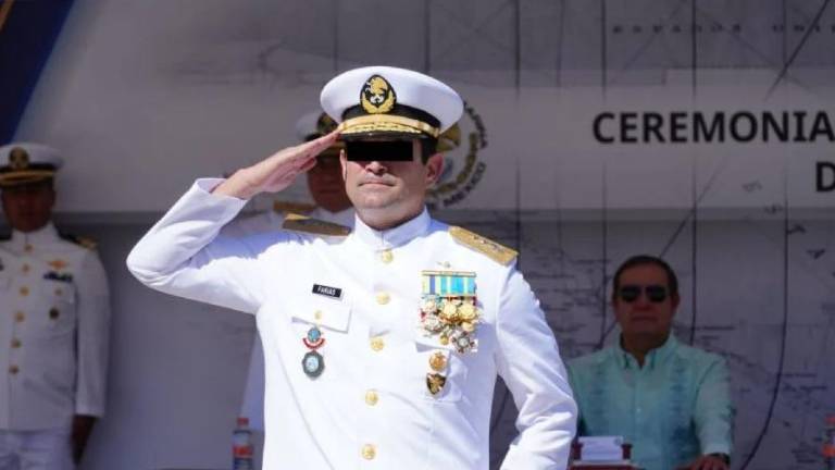 Uno de los mandos de la Secretaría de Marina dados de baja por la red de huachicol fiscal.