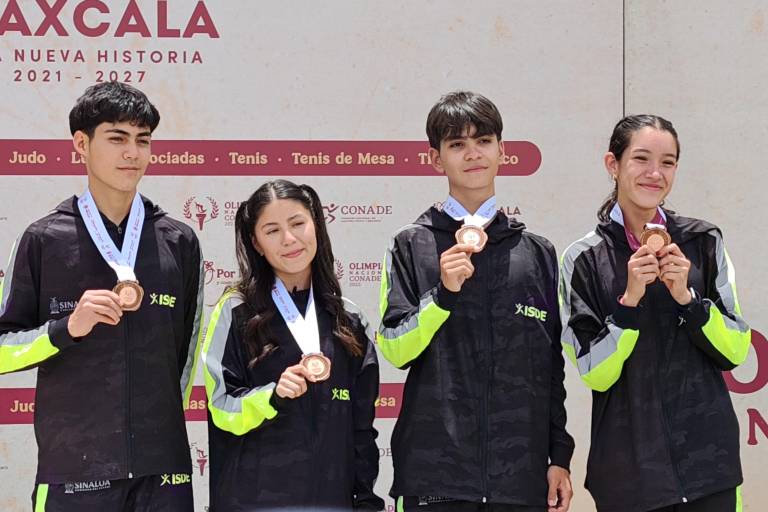Con tres atletas mazatlecos en el equipo, Sinaloa sube al podio en Olimpiada Nacional