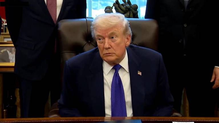 Trump reiteró que su gobierno estaba manteniendo conversaciones con los dirigentes de Cuba.