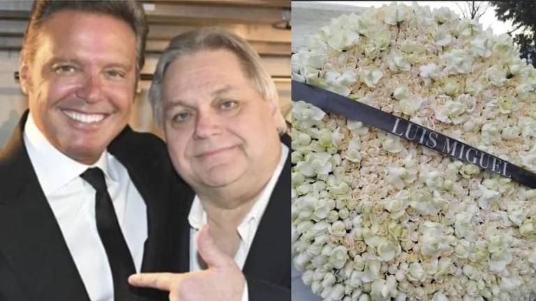 Luis Miguel envía corona de flores al fallecido Carlos Bremer