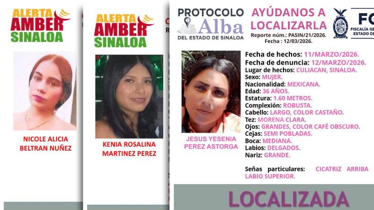 Las víctimas habían sido reportadas como desaparecidas luego de los hechos violentos ocurridos durante la madrugada del pasado 11 de marzo.