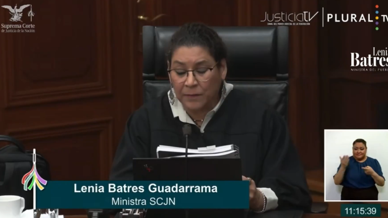 La Ministra Lenia Batres Guadarrama propone que la UIF pueda bloquear cuentas sin necesidad de una orden judicial.