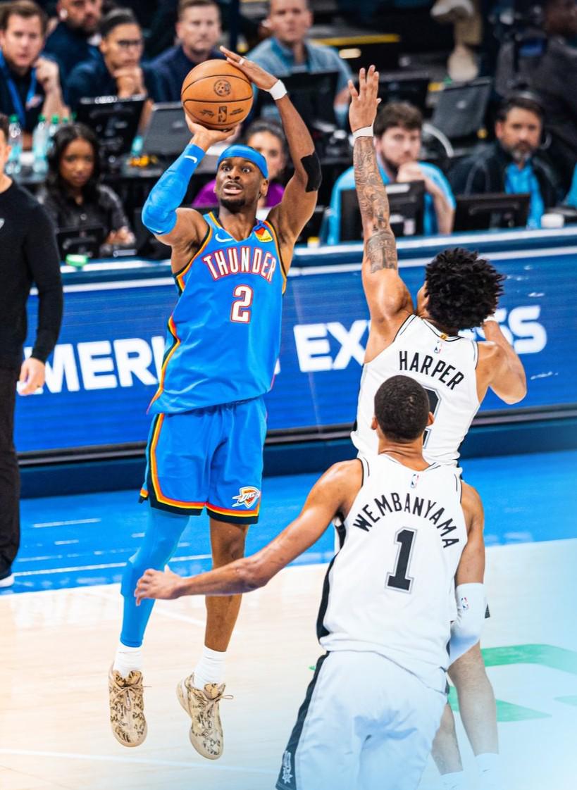 $!Shai Gilgeous-Alexander iguala la serie del Oeste