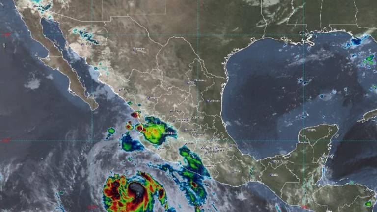 Se prevé que el Huracán Estelle produzca lluvias muy fuertes en Sinaloa, Colima, Michoacán, Guerrero y Estado de México, así como intensas en Nayarit y Jalisco.