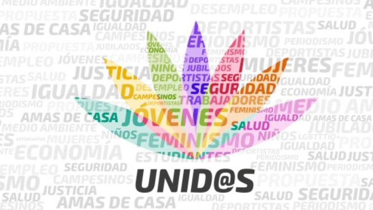 Logotipo de la coalición Unid@s rumbo a las elecciones 2024.