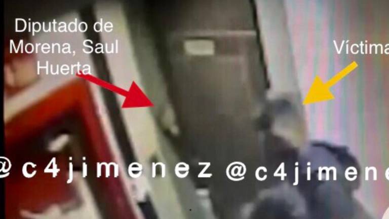 Video muestra al Diputado Saúl Huerta en el hotel y el momento en el que es detenido