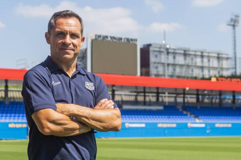 Sergi Barjuan es el nuevo entrenador interino del Barcelona