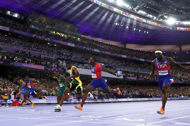 Noah Lyles es el nuevo rey de la velocidad en París 2024... ¡por cinco milésimas de segundo!