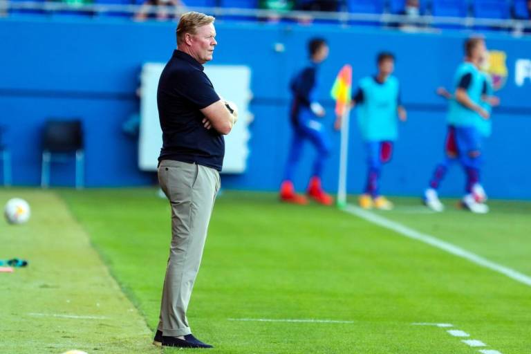 Ronald Koeman podría despedirse del Barcelona tras las dos últimas derrotas del club