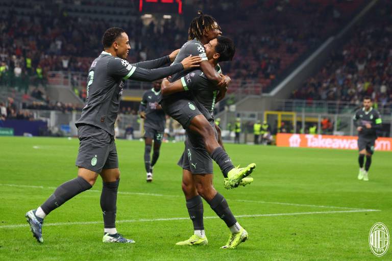 El Milan suma su primera victoria en Champions contra el Brujas