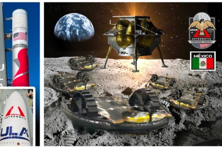 Despega cohete Vulcan con el ‘Proyecto Colmena’, primera misión lunar mexicana