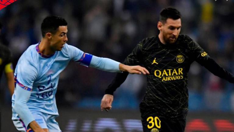 Cristiano, Messi y Mbappé se lucen con goles en Arabia Saudita