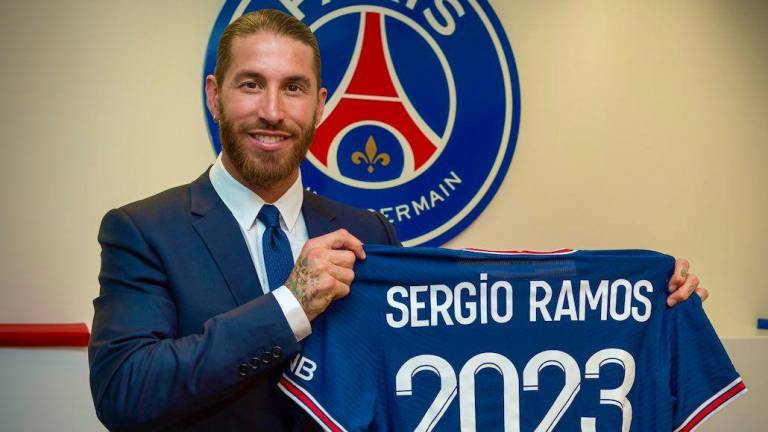 El PSG prevé que Sergio Ramos debute a mediados de septiembre