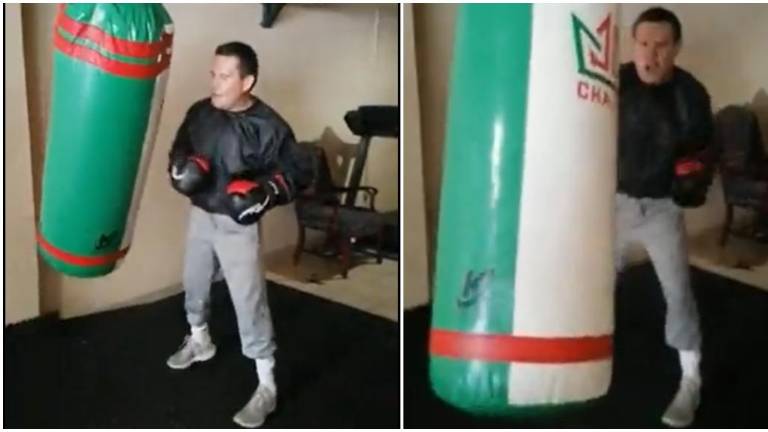 Julio César Chávez se muestra positivo ante el contagio.