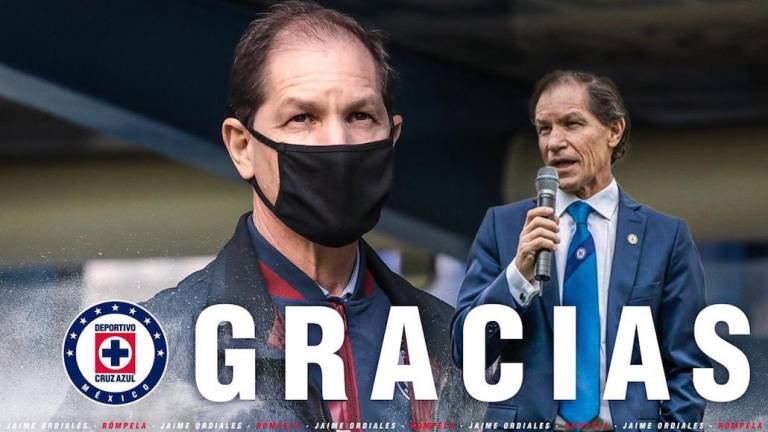 Luego de conseguir el título, Jaime Ordiales deja la dirección deportiva de Cruz Azul
