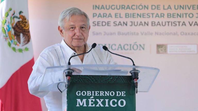 El Presidente Andrés Manuel López Obrador.