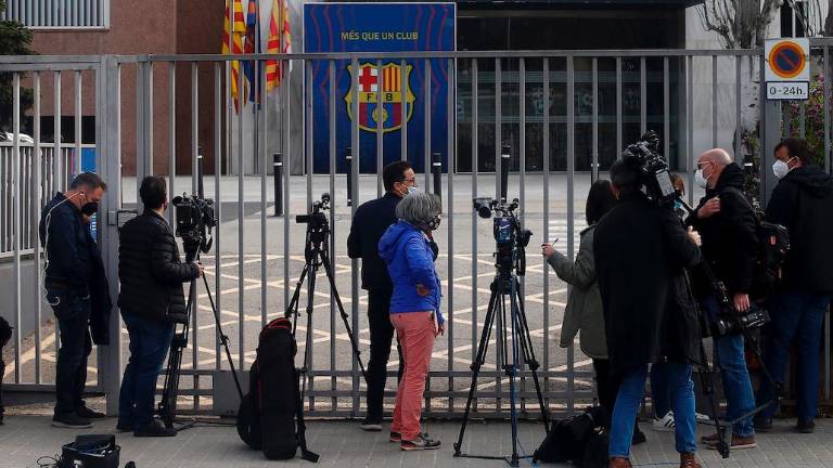 Causó revuelo la detención de José María Bartomeu.