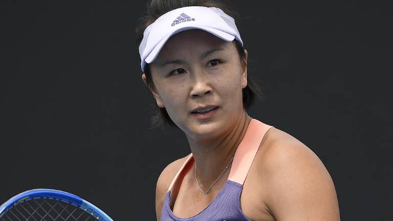 Peng Shuai.