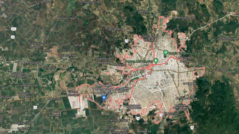Después de 30 años, actualizarán con imágenes aéreas la distribución urbana de Culiacán