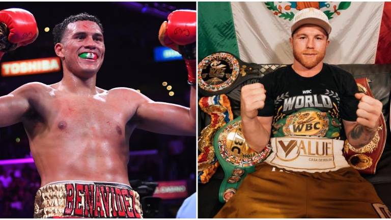 David Benavidez le responde al Canelo Álvarez por no aceptar ser su contrincante