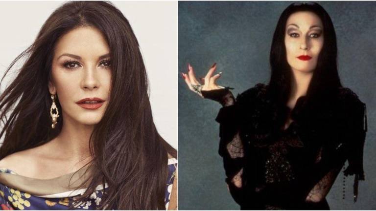 Catherine Zeta-Jones será Morticia en Los Locos Addams