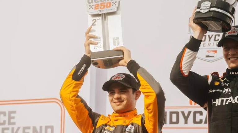 IndyCar: Pato O’Ward se sube al podio en Iowa; es segundo en primera de dos carreras
