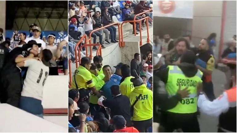 La violencia persiste en los estadios de futbol mexicano: 3 episodios, en una jornada