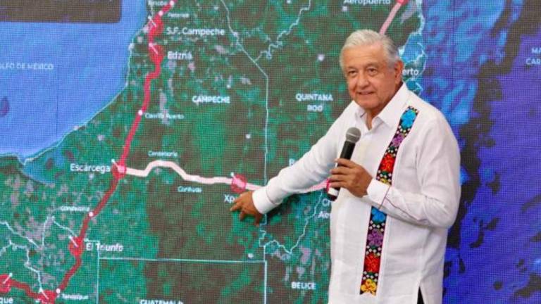 El Presidente Andrés Manuel López Obrador explicaría en la reunión los presuntos beneficios de la obra del tramo 5 del Tren Maya.