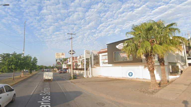 Zona donde se registró el enfrentamiento armado en Culiacán. Zona donde se registró el enfrentamiento armado en Culiacán.