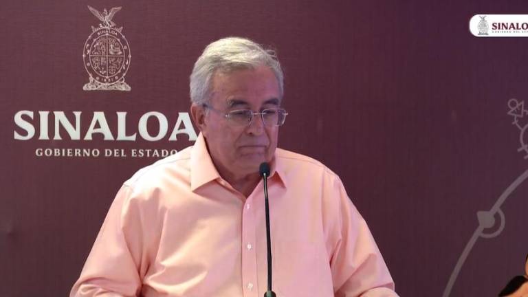 Conferencia semanera del Gobernador Rubén Rocha Moya.